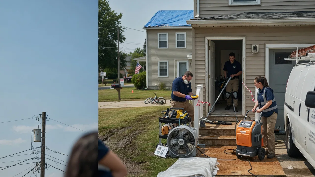Water Damage Repair in Yeagertown, PA near me